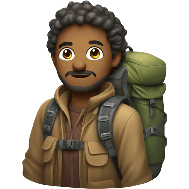 Backpacker  emoji