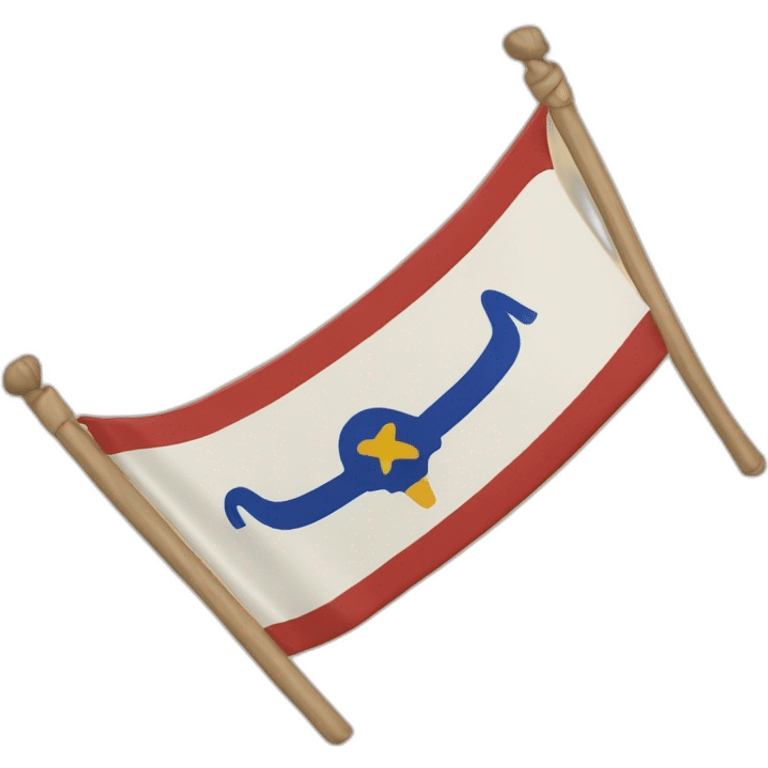 drapeau de la tchetchenie emoji