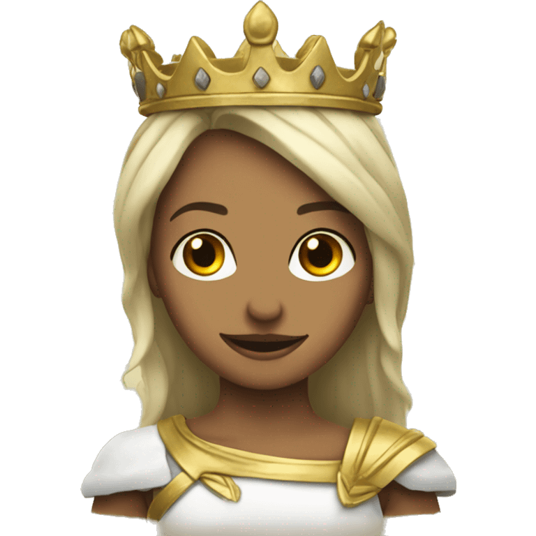 Rhaenyra with Crown emoji