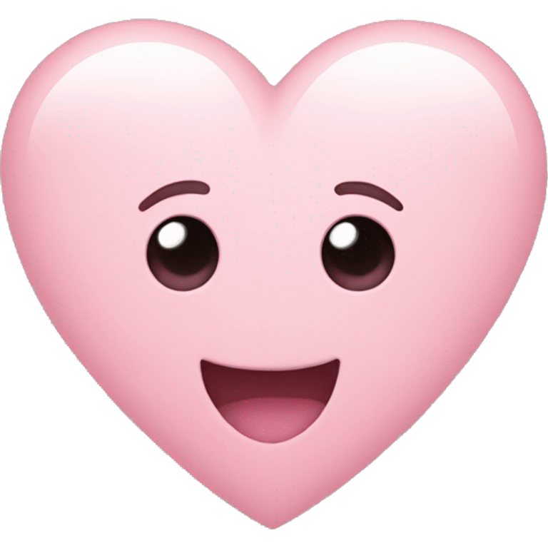 Light pink Heart  emoji