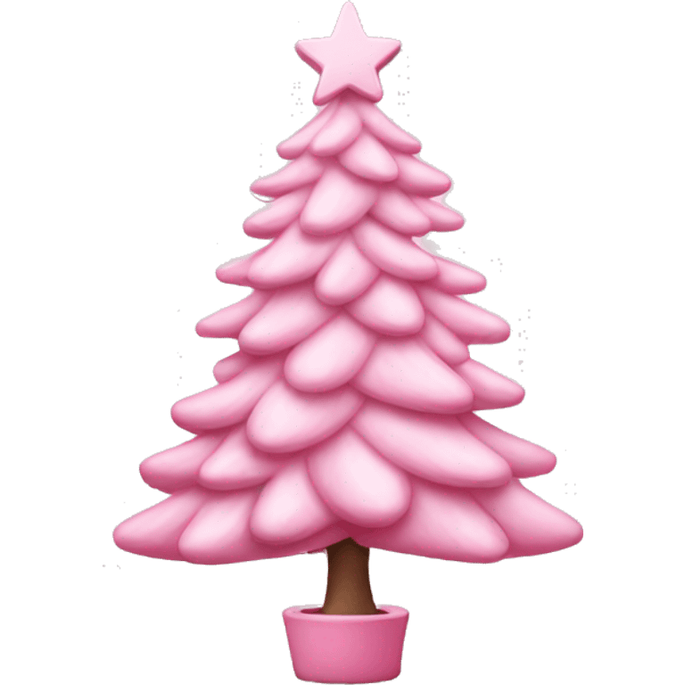 baby pink christmas tree  emoji