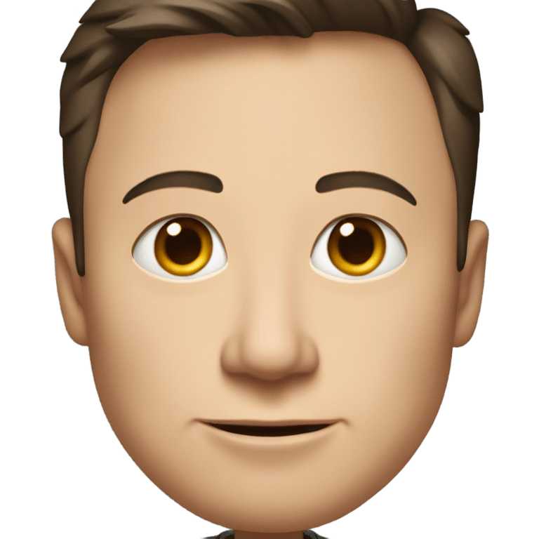 Elon Musk emoji