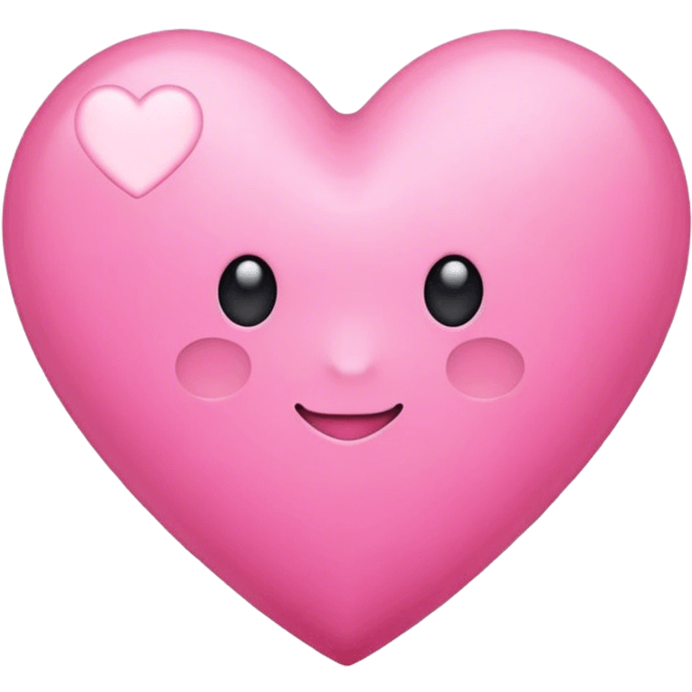 a pink heart emoji