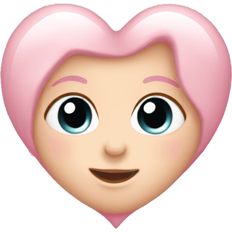 baby pink heart emoji