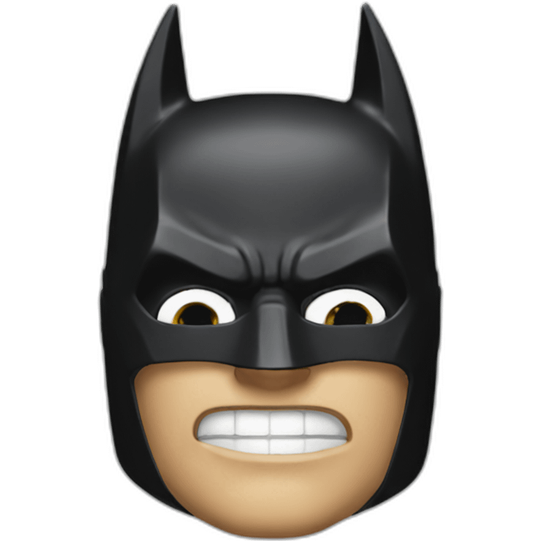 batman head emoji