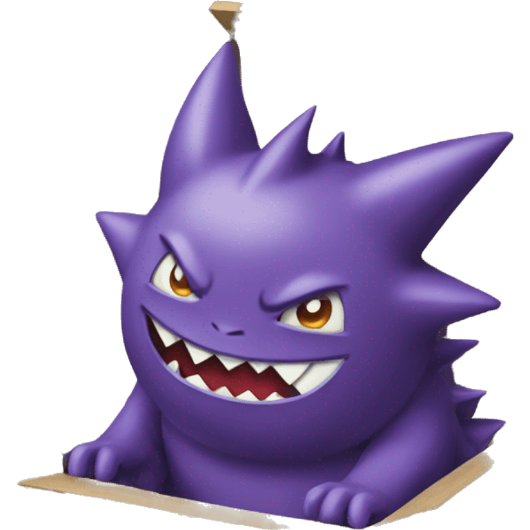 Gengar in the box  emoji