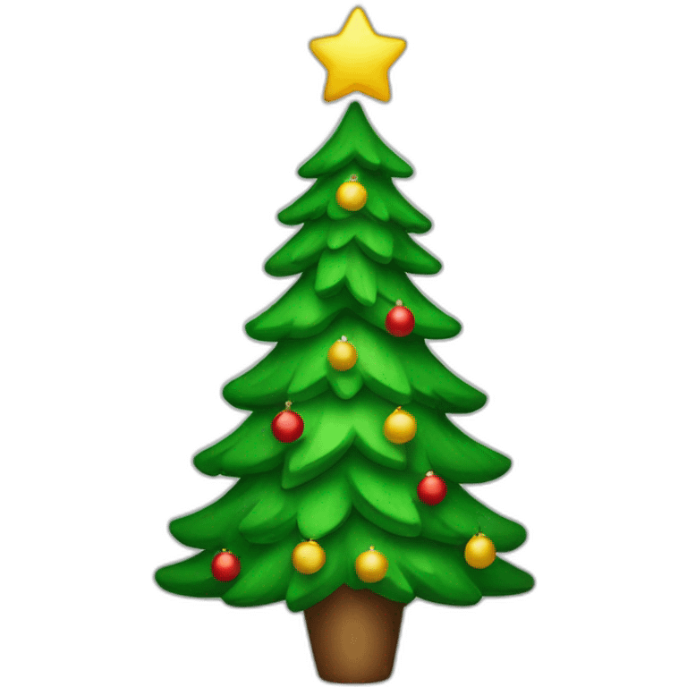 Christmas tree emoji