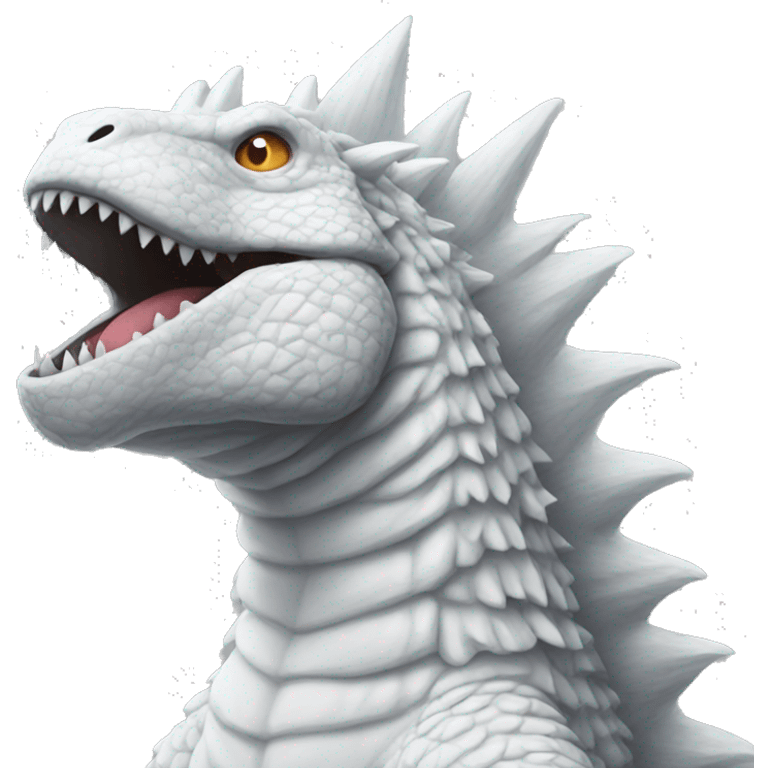 white Godzilla  emoji