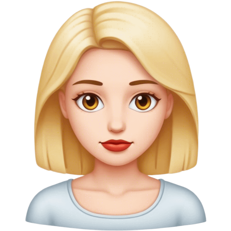 женшина с closeup ПОВ emoji