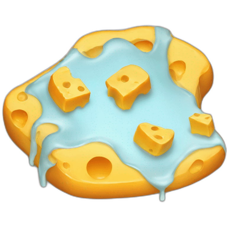 melted cheese emoji