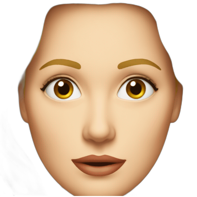 Sandra Huller german actress face emoji