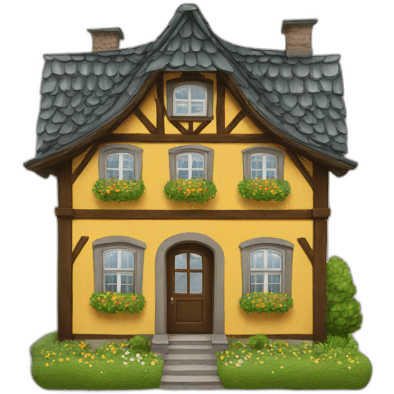 german house emoji