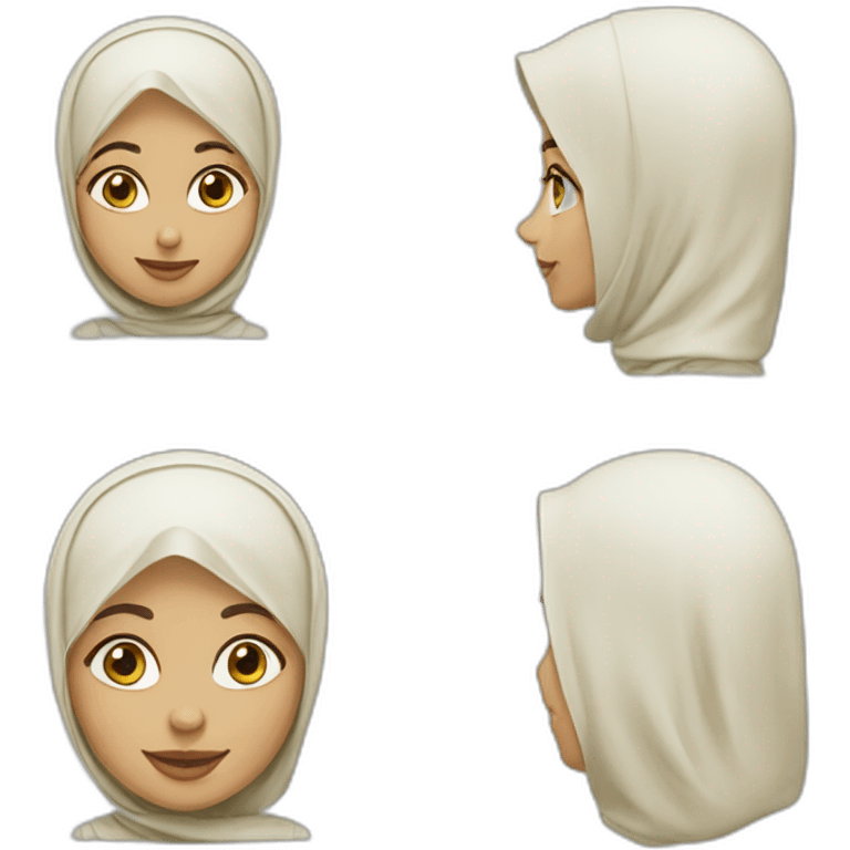 31 years old blond with hijab emoji