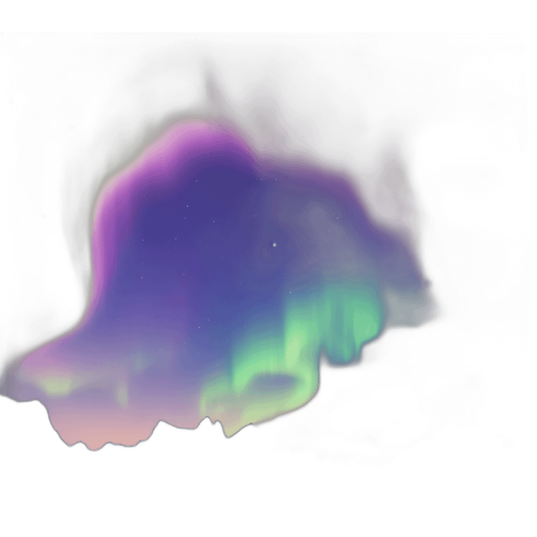 aurora borealis emoji