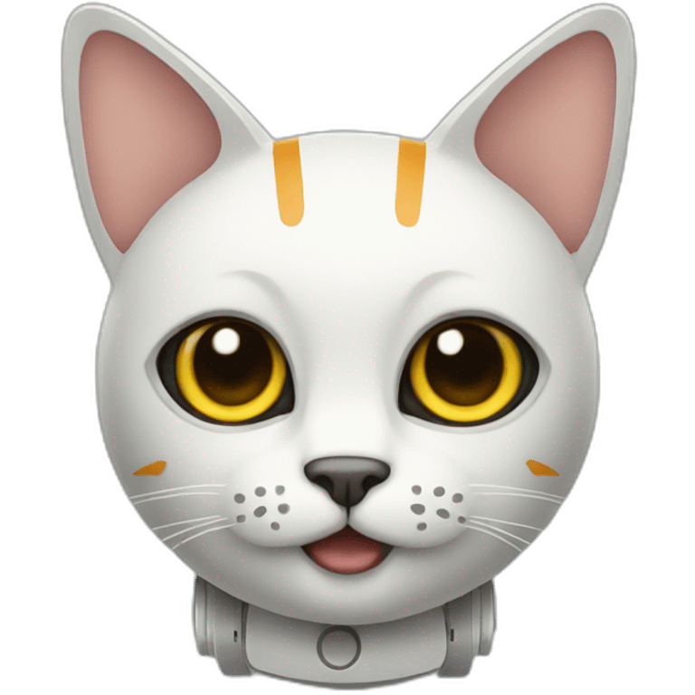 cat robot emoji