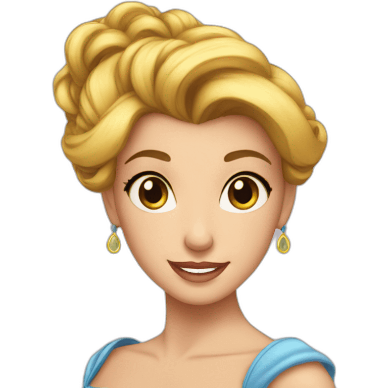 Beautyful belle emoji