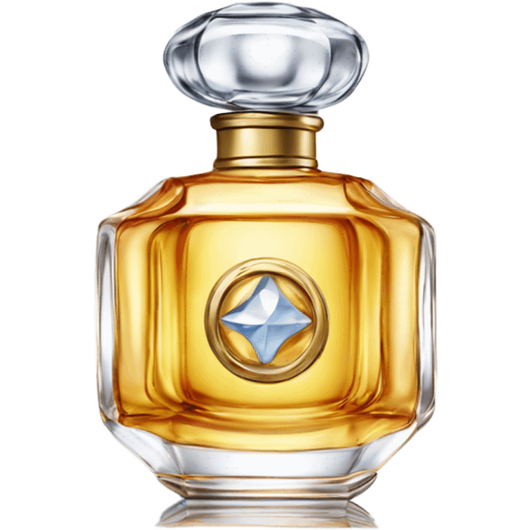 Perfume baccarat bottle emoji