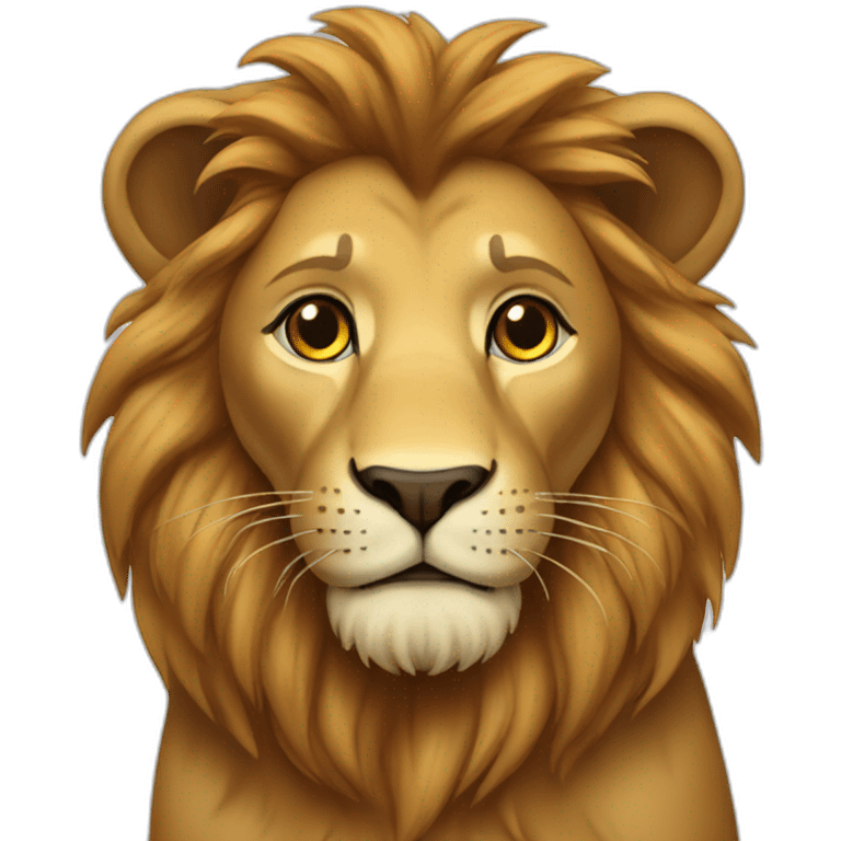 lion birthday emoji