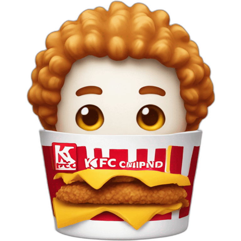 ronald-macdonald-eating-kfc emoji