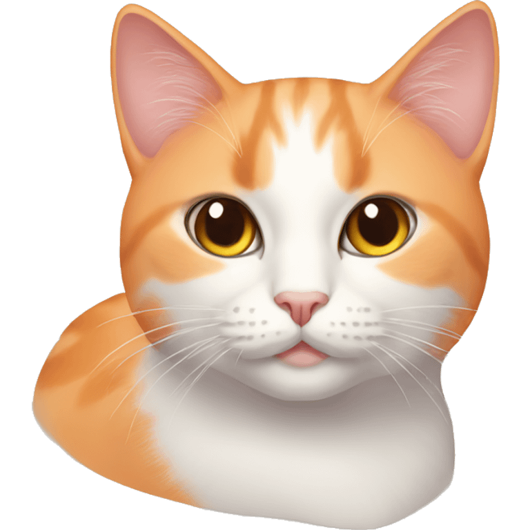 peach cat emoji