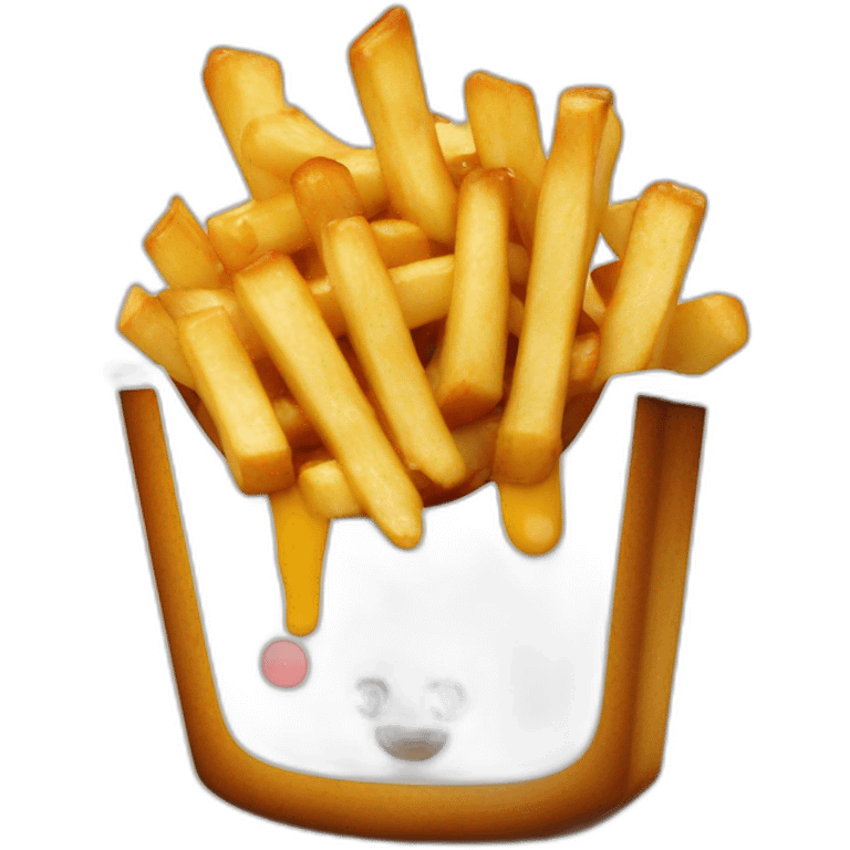 Poutine sur ours emoji