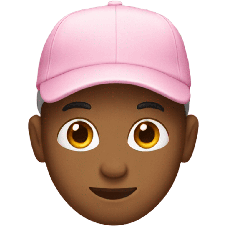 light pink cap emoji