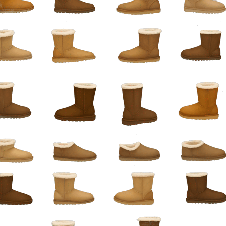 ugg shoes emoji