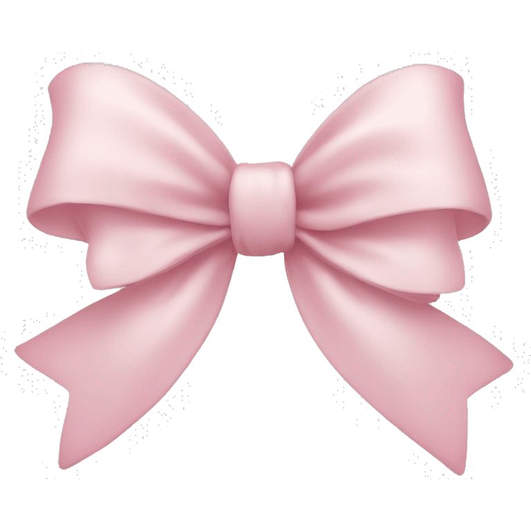 Light pink bow  emoji