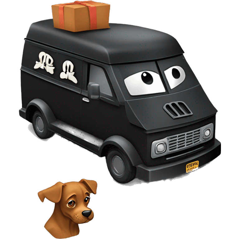 Cardcraft Real 3d Darth Vader and Scooby Doo’s mystery van emoji