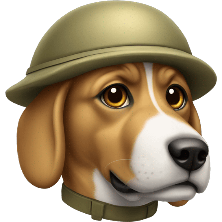 dog solider emoji