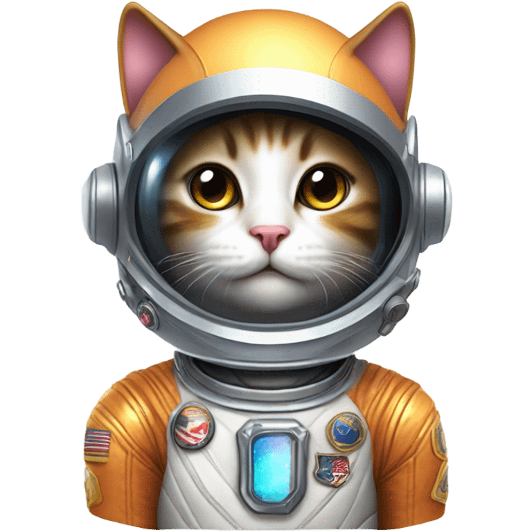 cat in a spacesuit emoji