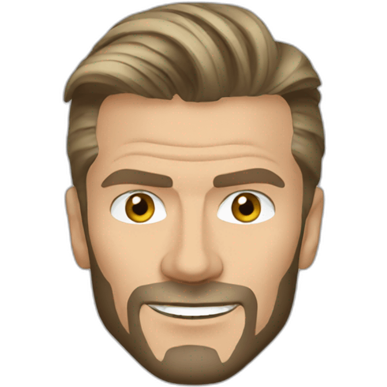 David beckham emoji