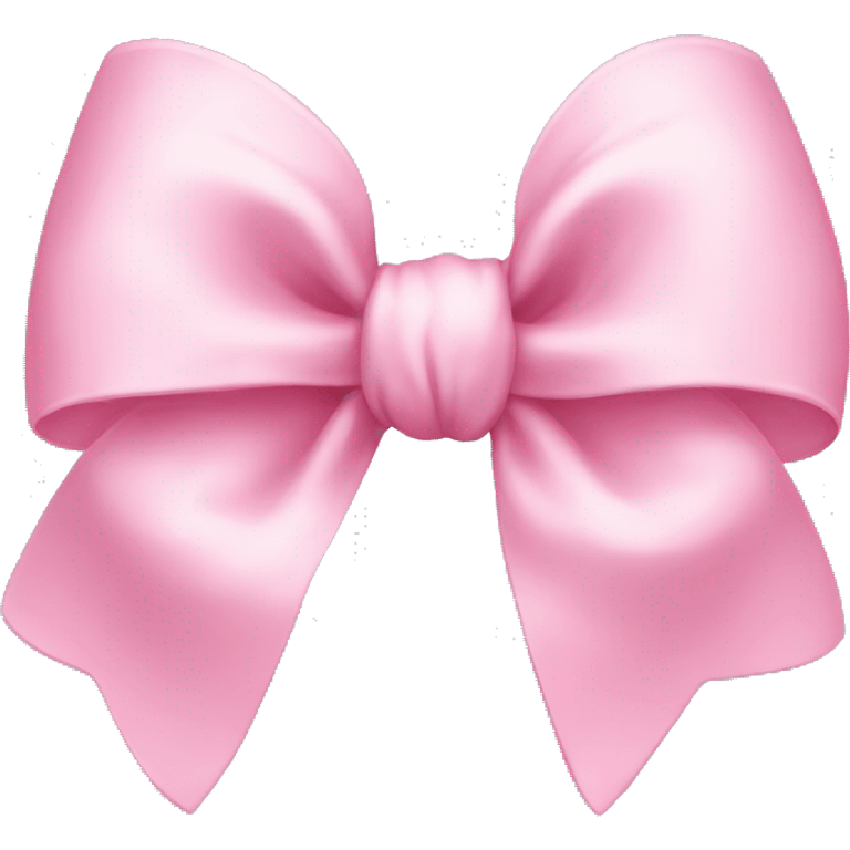 light pink bow emoji