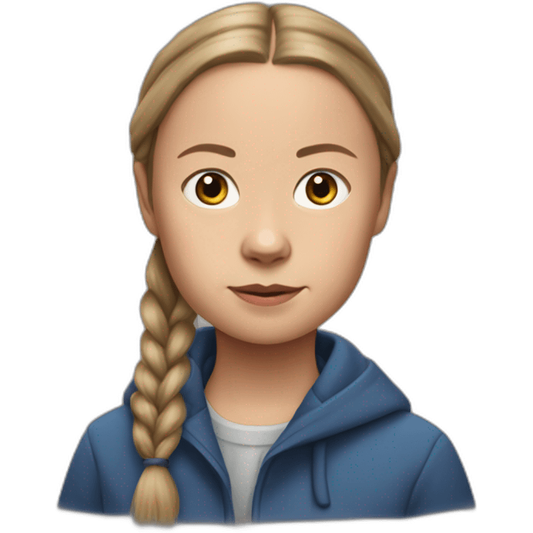 greta thunberg présidente emoji