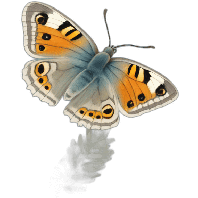 Polyommatus icarus  emoji