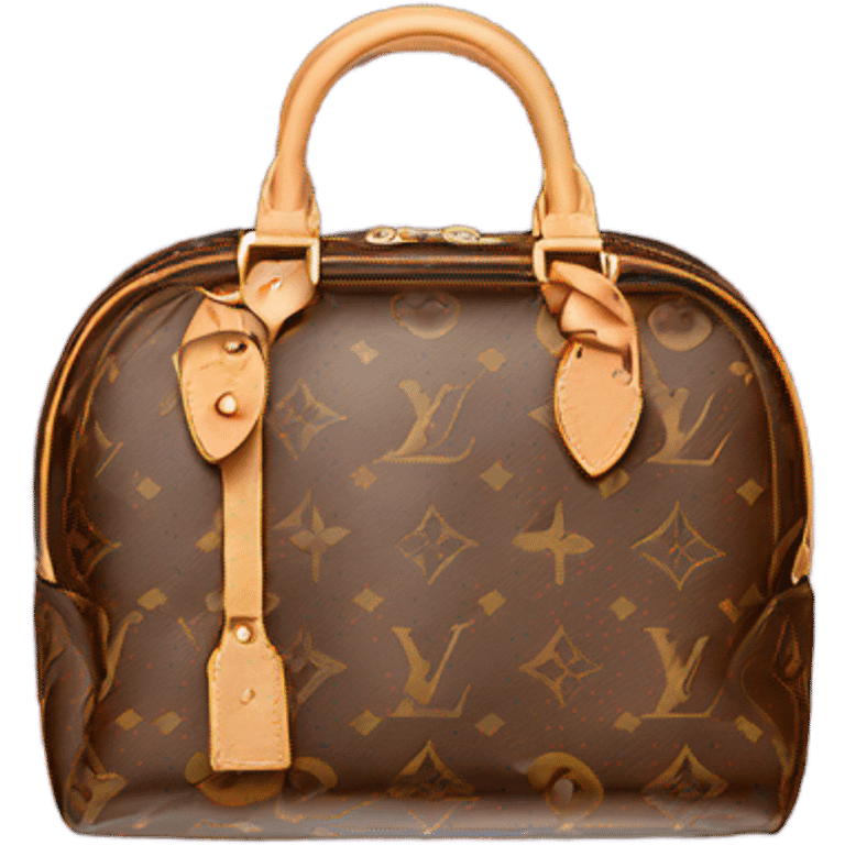 Louis Vuitton cosmetic bag  emoji