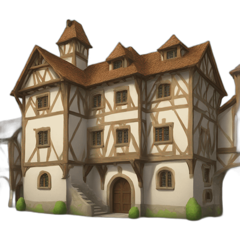 medieval luxurious town hall emoji