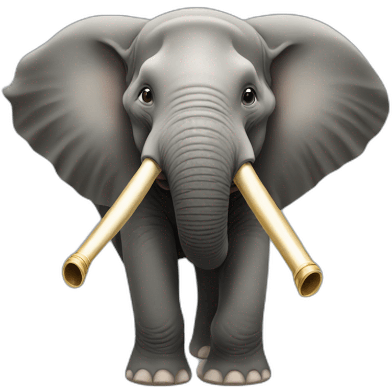 Asian Elephant Trumpeting emoji