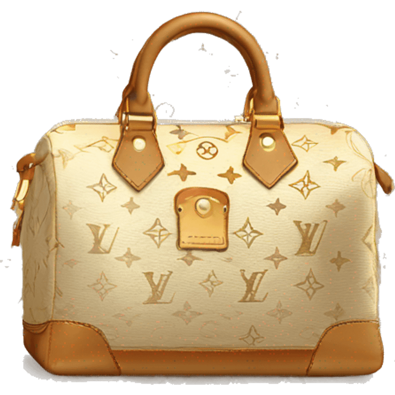 Louis vuitton beige  emoji