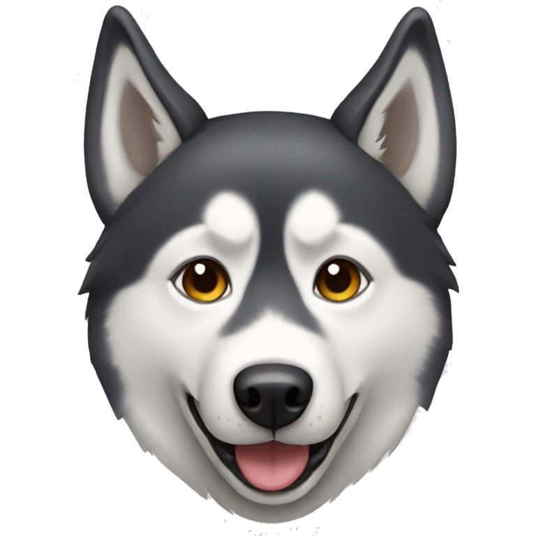 Husky dog emoji