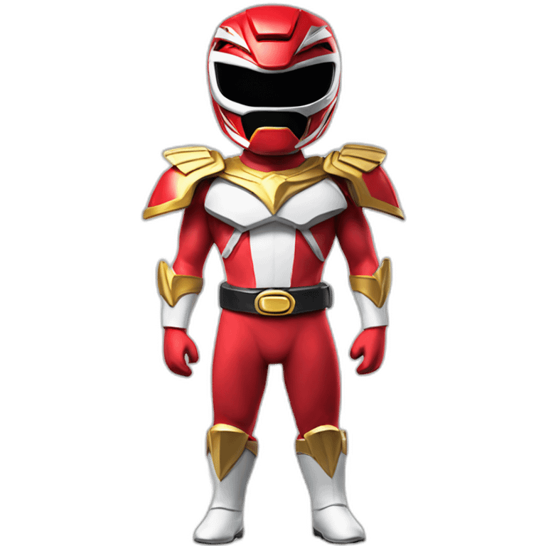 red power ranger emoji