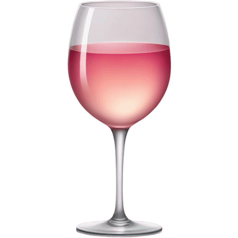 rose wine glass red emoji