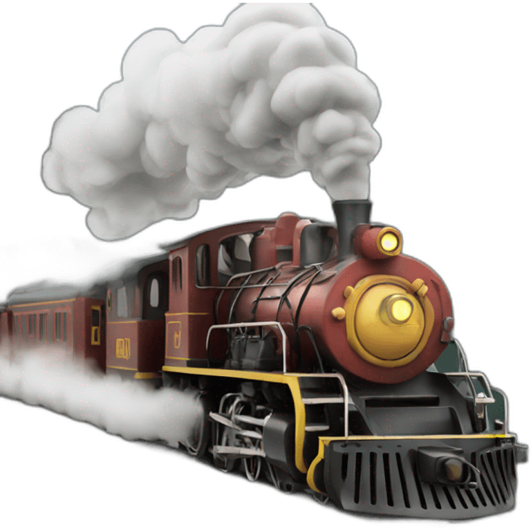 train-steam emoji