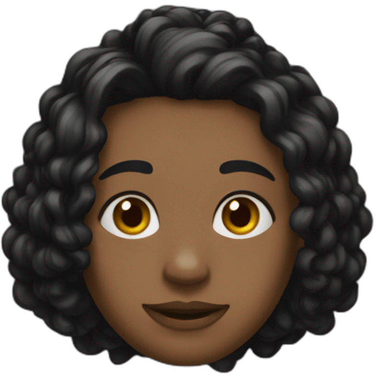 black conne-korsa emoji