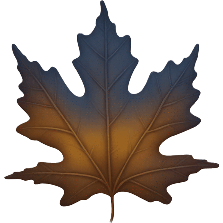 Fall leaf emoji