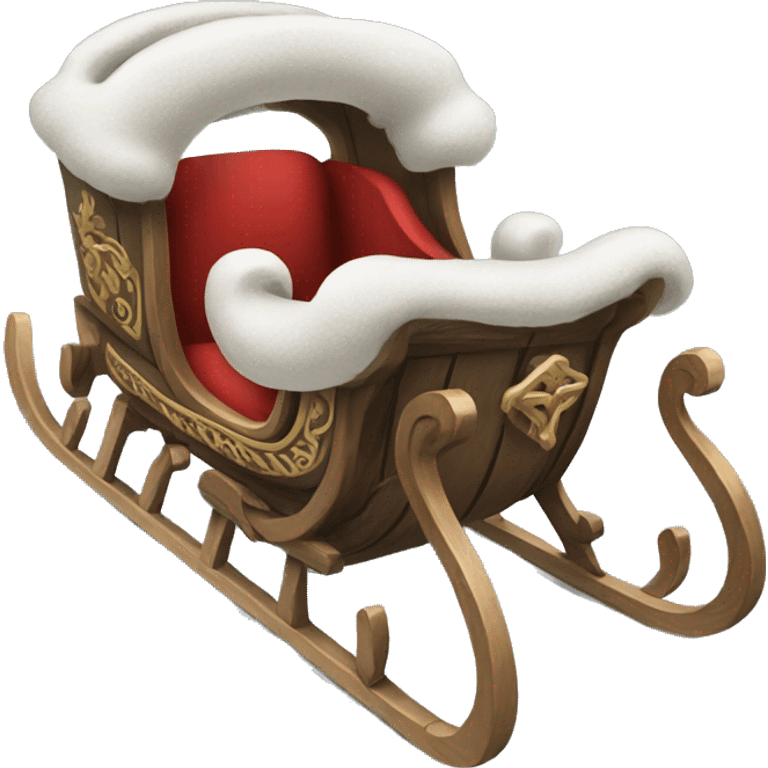 Nordic sleigh emoji