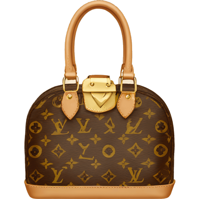 louis vuitton purse  emoji