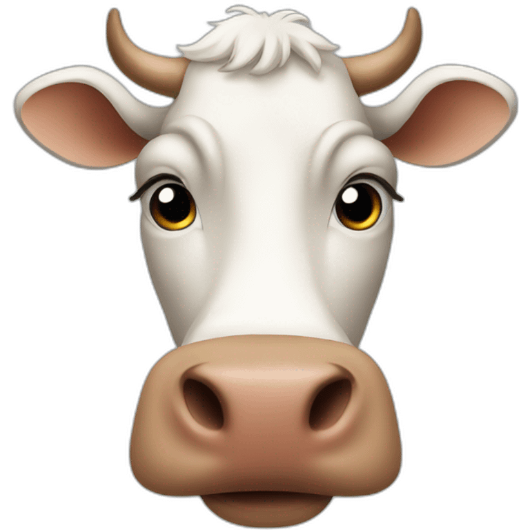 parked cow emoji