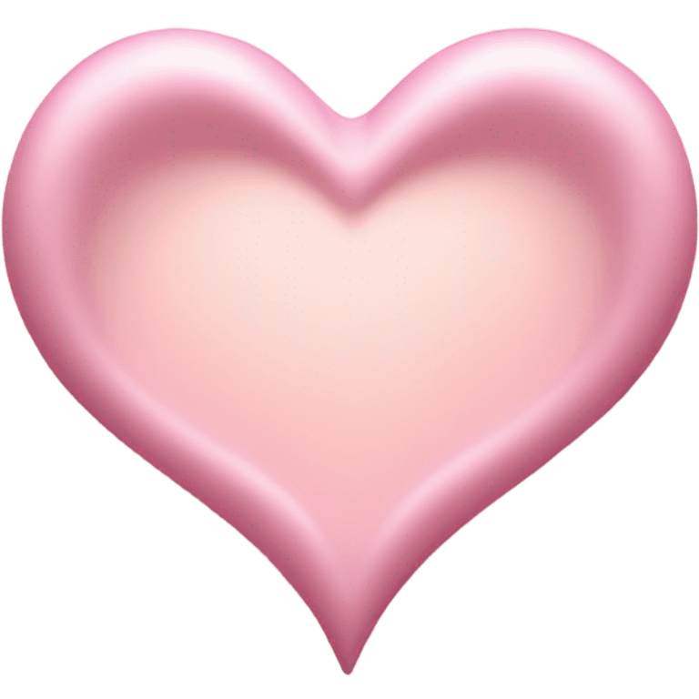 light pink heart  emoji