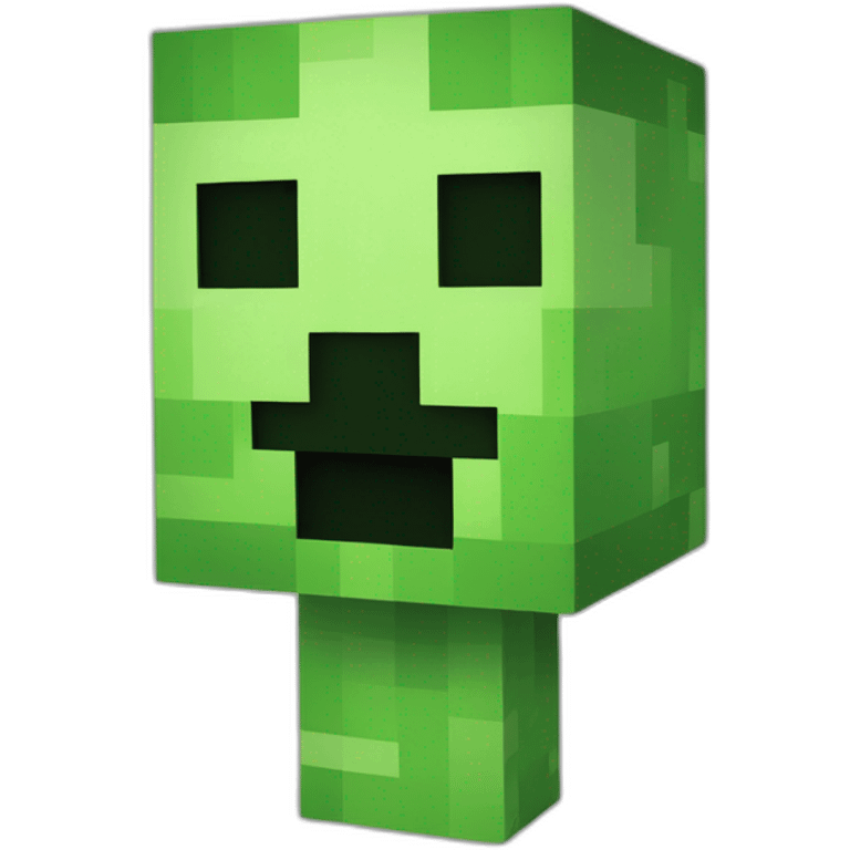 Minecraft creeper emoji